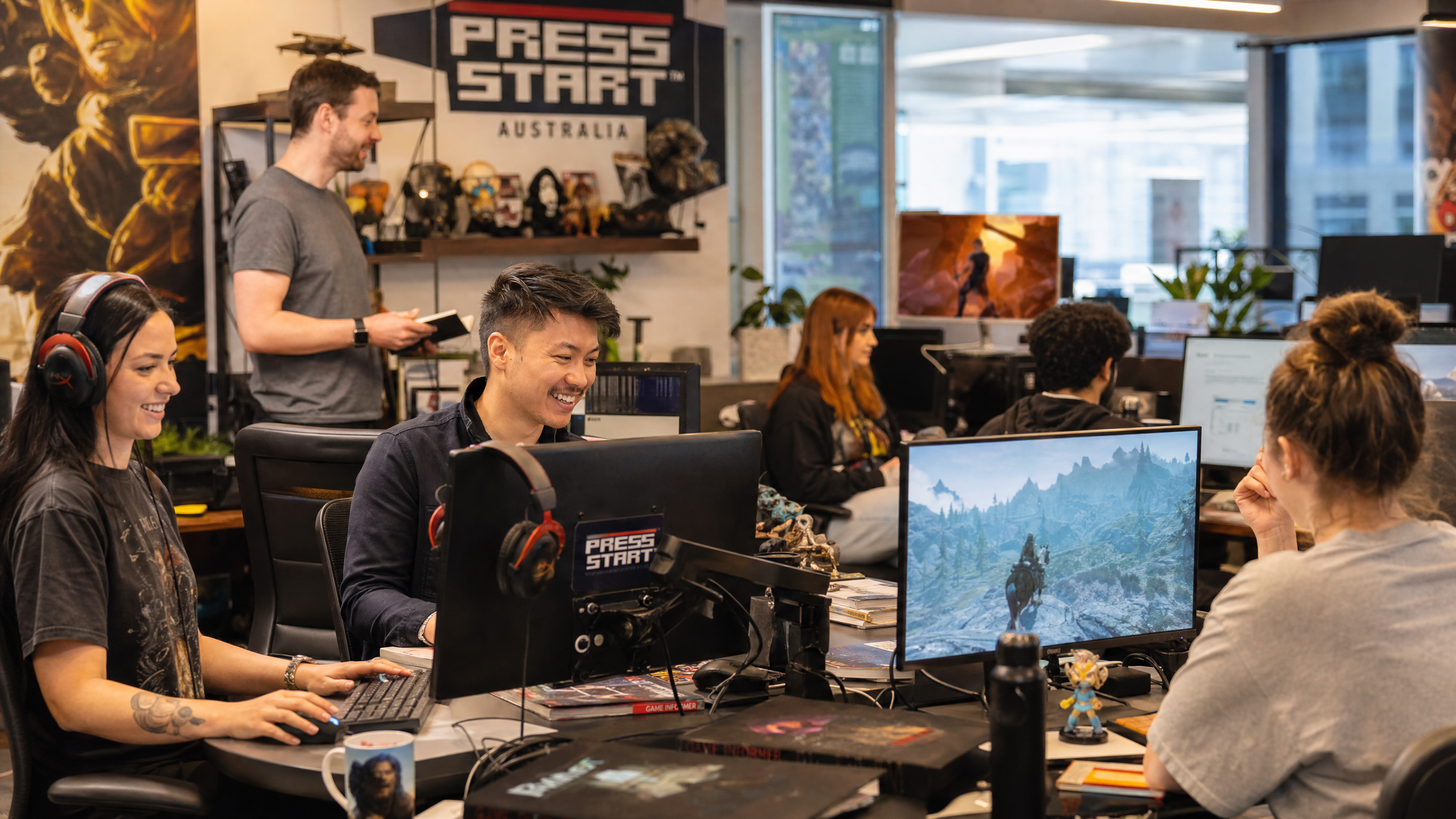 DriftZones team in Sydney office